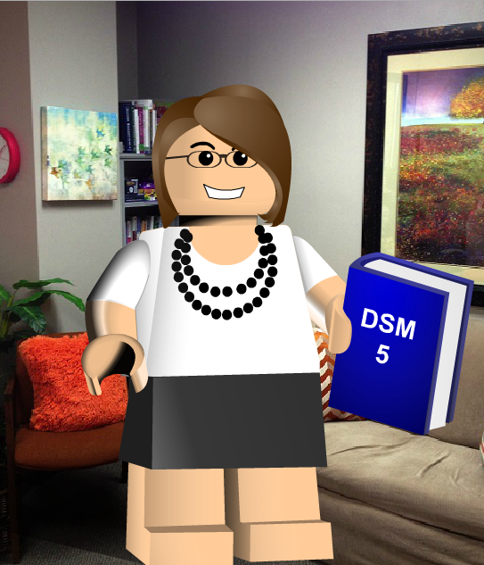Nikki Schwartz, Counselor in Virginia as a Lego Mini Figure!